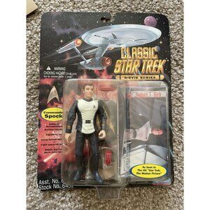 Classic Star Trek Admiral Kirk Action Figure Playmates In Spock Packaging 1995